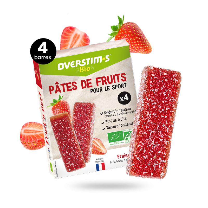 OVERSTIM'S PATE DE FRUITS BIO POUR LE SPORT