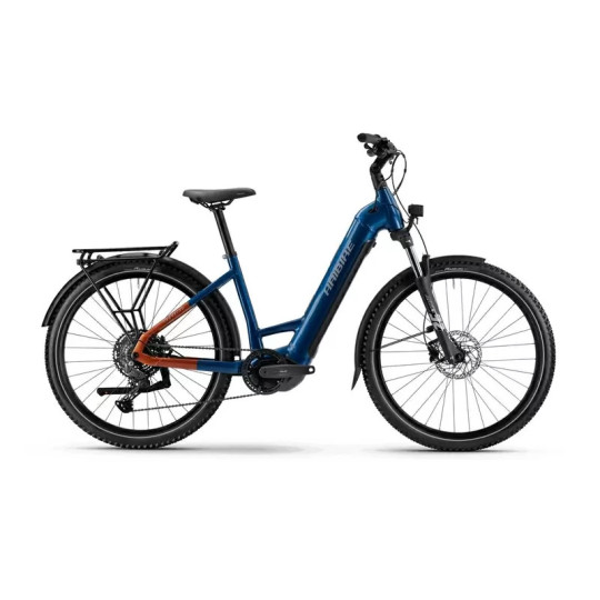 VTC ELECTRIQUE URBAIN HAINIKE TREKKING 4 LOW 75NM 720WH 28 POUCES