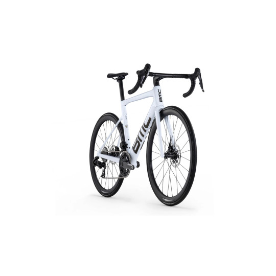 VELO ROUTE EN CARBONE BMC TEAMMACHINE SLR ONE SRAM FORCE FREINS A DISQUE HYDRAULIQUE