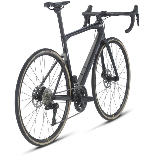 VELO ROUTE EN CARBONE BMC ROADMACHINE FIVE  SHIMANO 105 FREINS A DISQUE HYDRAULIQUE