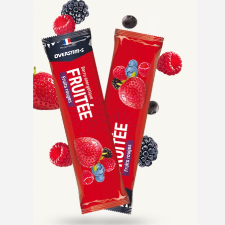 OVERSTIM'S BARRE FRUITEE BARRE ENERGETIQUE FACILE A DIGERER