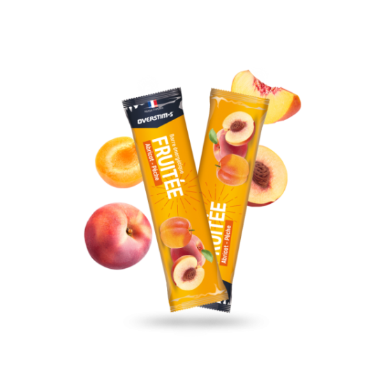 OVERSTIM'S BARRE FRUITEE BARRE ENERGETIQUE FACILE A DIGERER