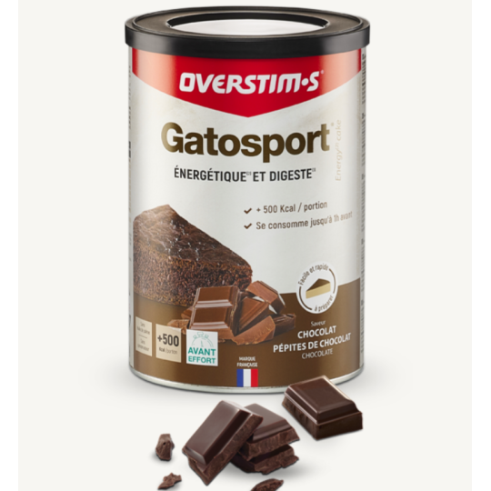 OVERSTIM'S GATOSPORT GATEAU ENERGETIQUE DIGESTE AVANT EFFORT