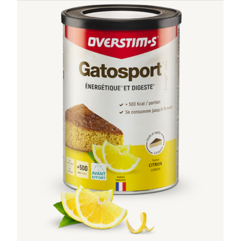 OVERSTIM'S GATOSPORT GATEAU ENERGETIQUE DIGESTE AVANT EFFORT