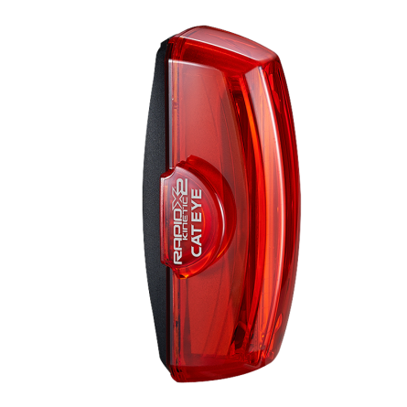 CAT EYE LAMPE VELO RAPID X2 KINETIC FEU ARRIERE