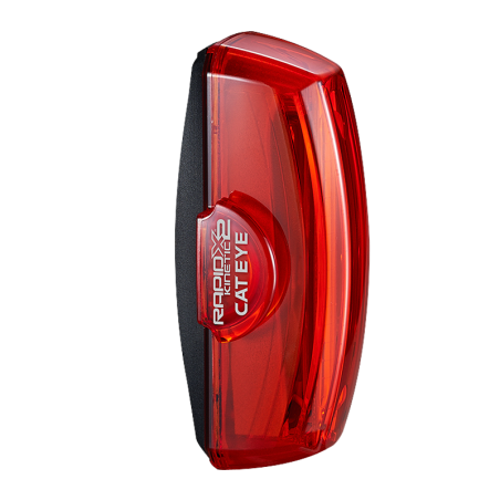 CAT EYE LAMPE VELO RAPID X2 KINETIC FEU ARRIERE