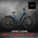 VTC ELECTRIQUE URBAIN HAINIKE TREKKING 4 LOW 75NM 720WH 28 POUCES