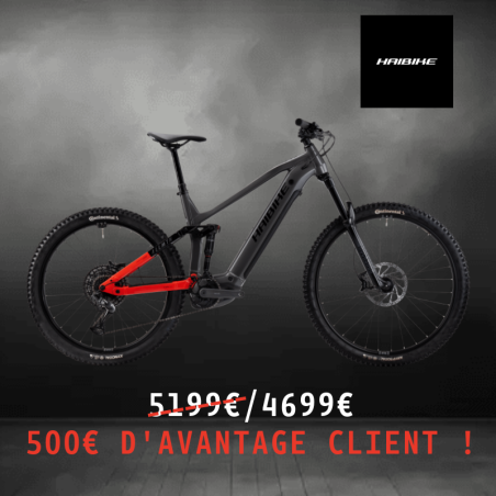 VTT ELECTRIQUE TOUT SUSPENDU HAIBIKE ALL MOUNTAIN 4 29/27.5 POUCES 85Nm 800Wh 4 PISTONS