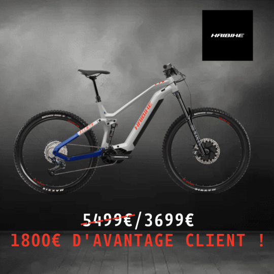 VTT ELECTRIQUE TOUT SUSPENDU HAIBIKE ALL MOUNTAIN 7 29/27.5 POUCES 85Nm 720Wh 4 PISTONS