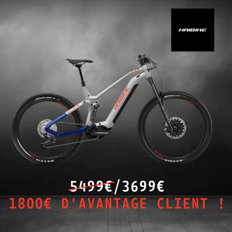VTT ELECTRIQUE TOUT SUSPENDU HAIBIKE ALL MOUNTAIN 7 29/27.5 POUCES 85Nm 720Wh 4 PISTONS