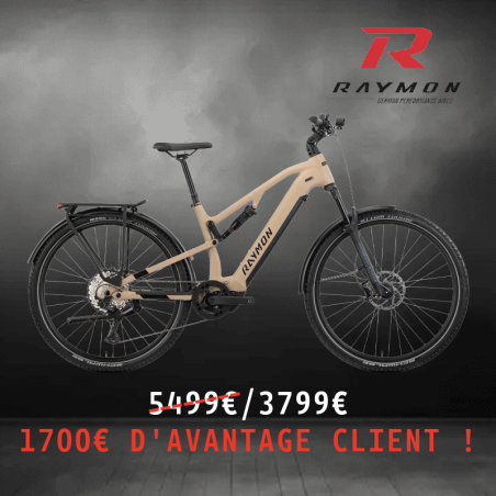VTC ELECTRIQUE URBAIN RAYMON CROSSRAY ULTRA 85NM 800WH 29 POUCES