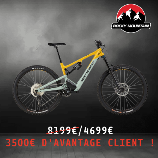 VTT ELECTRIQUE TOUT SUSPENDU ROCKY MOUNTAIN ALTITUDE POWERPLAY ALLOY 70 29 POUCES 108NM 720 WH 4 PISTONS