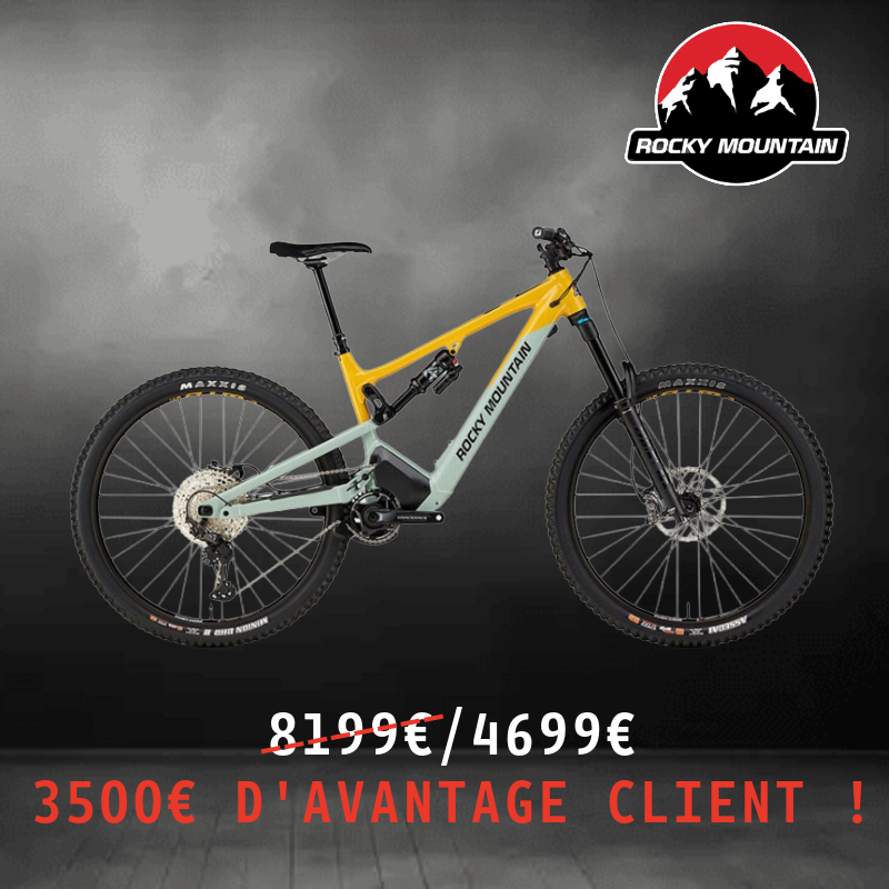 VTT ELECTRIQUE TOUT SUSPENDU ROCKY MOUNTAIN ALTITUDE POWERPLAY ALLOY 70 29 POUCES 108NM 720 WH 4 PISTONS