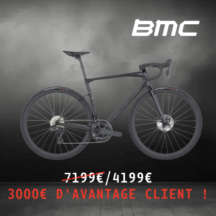 VELO DE ROUTE CARBONE BMC ROADMACHINE 01 FIVE SHIMANO ULTEGRA DI2 FREINS A DISQUE HYDRAULIQUES
