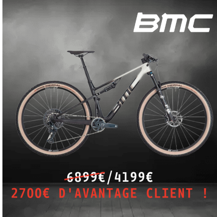 VTT TOUT SUSPENDU CARBONE LEGER BMC FOURTSROKE TWO 29 POUCES CROSS COUNTRY