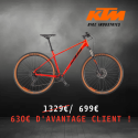 VTT KTM ULTRA RIDE 29 SEMI RIGIDE 29 POUCES CROSS COUNTRY