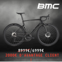 VELO ROUTE EN CARBONE BMC TEAMMACHINE R 01 FOUR SHIMANO ULTEGRA DI2 FREINS A DISQUE HYDRAULIQUE