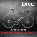 VELO ROUTE CARBONE BMC TEAMMACHINE SLR FOUR  SRAM AXS  FREINS A DISQUES